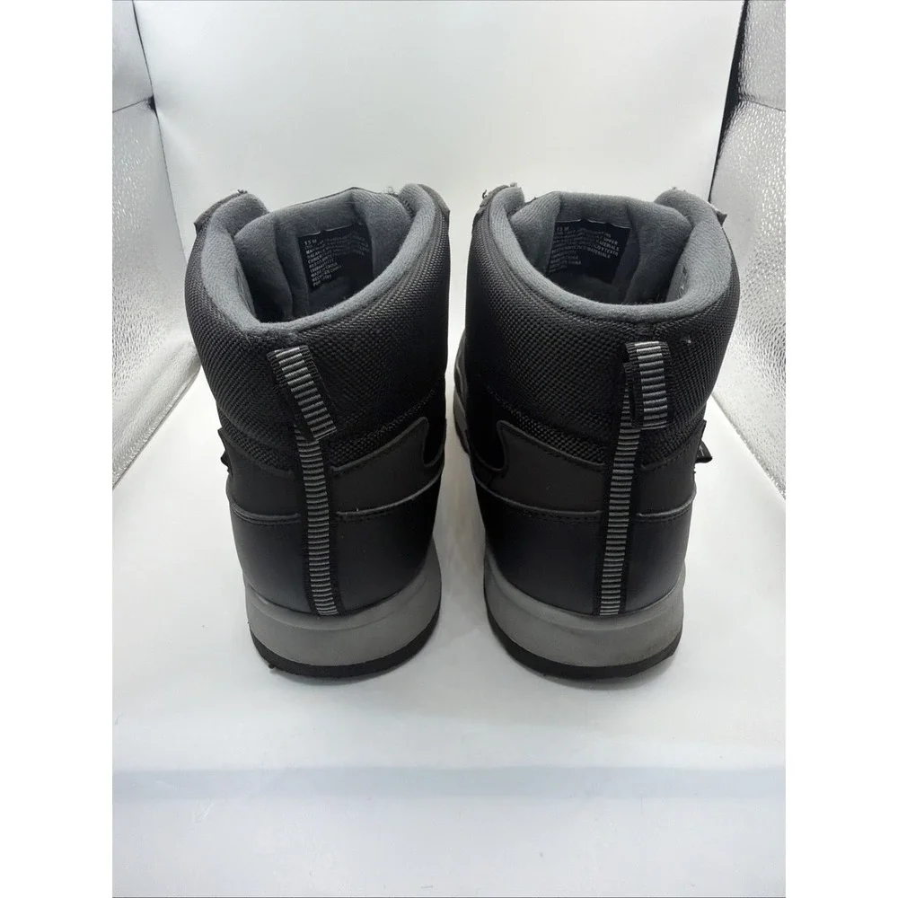 Weatherproof Jenkins Mens Size 13 Black Hiking Casual Boots Memory Foam 1899638